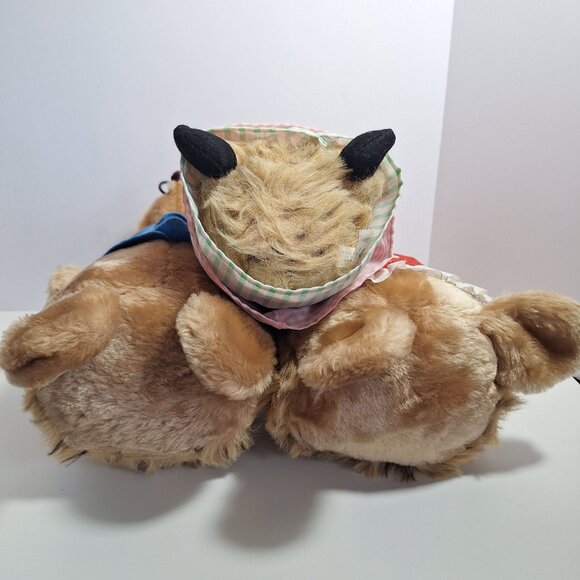 Beatrix PotterHedgehog Eden Plush Hortense Horatio Tiggy Winkle 1980s Vintage - Picture 11 of 16